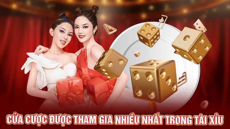 cửa cược được tham gia nhiều nhất trong tài xỉu