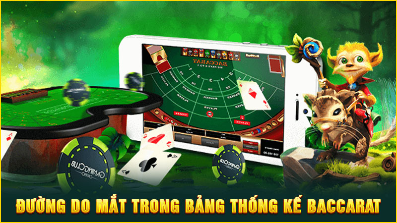 đường đo mắt trong bảng thống kế baccarat