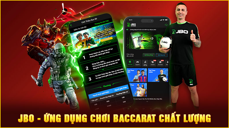 jbo - ứng dụng chơi baccarat chất lượng