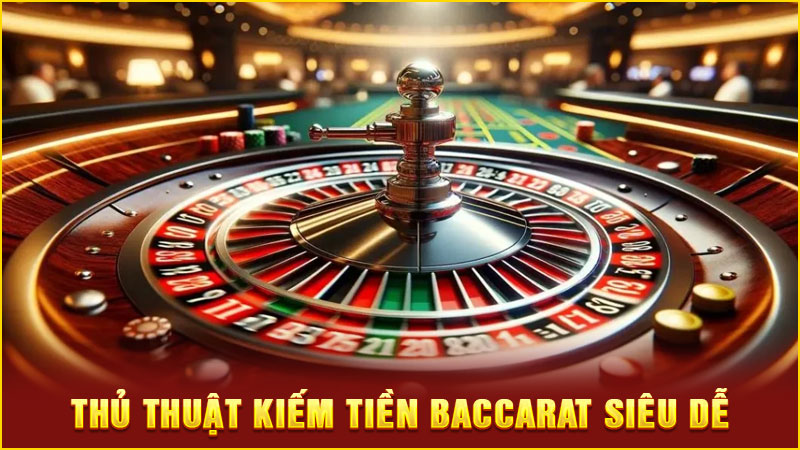 thủ thuật kiếm tiền baccarat siêu dễ