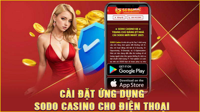 cài đặt ứng dụng sodo casino cho điện thoại
